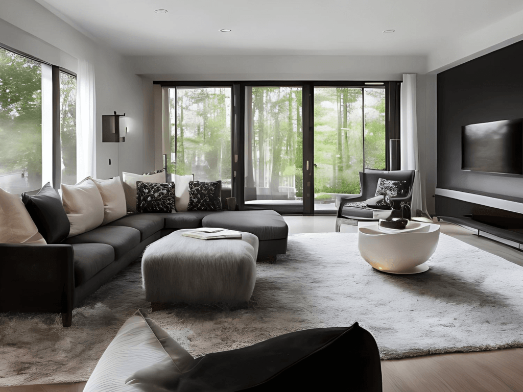 Interior design luxurious retreat 