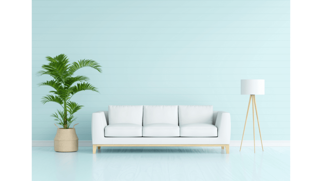 beautiful white color sofa design