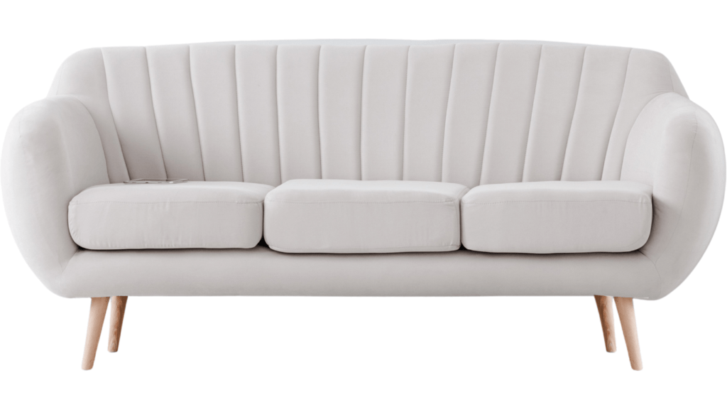 timeless white sofa