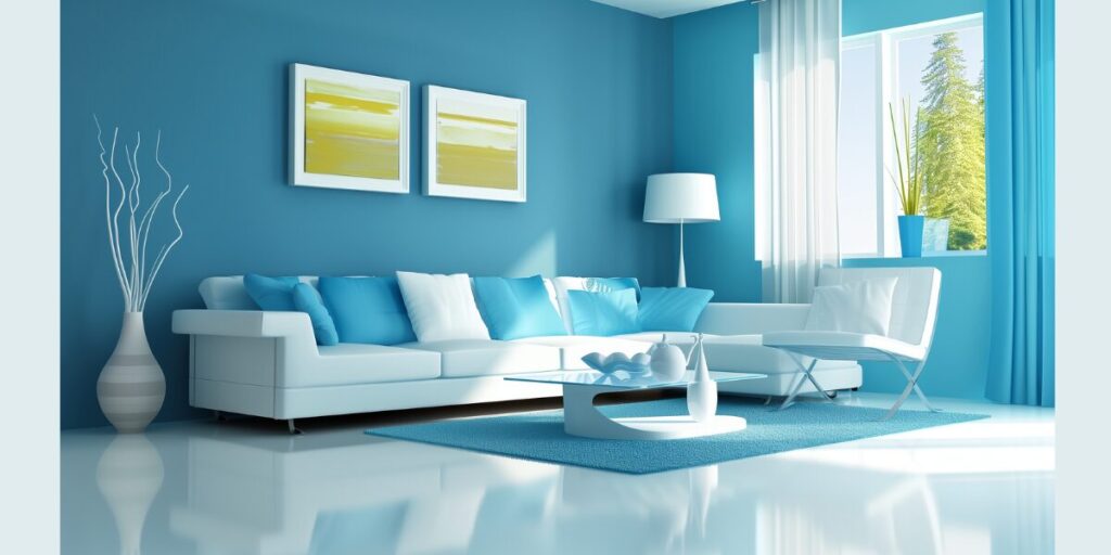 Analogous Color Scheme Lounge Room Modern Inside Decors 1